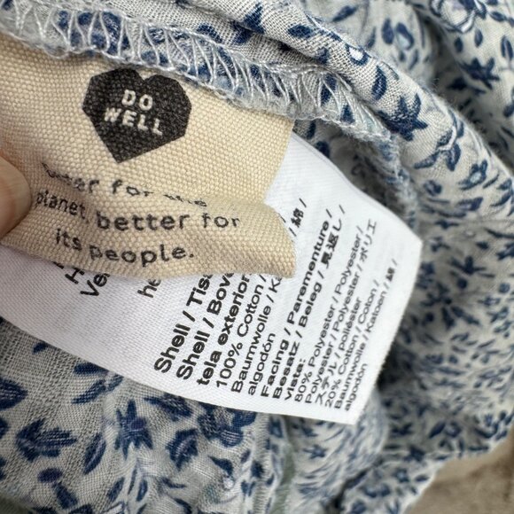 Madewell Madewell Smocked Pull-On Shorts in Florentine Floral woman’s size XXL b - Picture 10 of 12